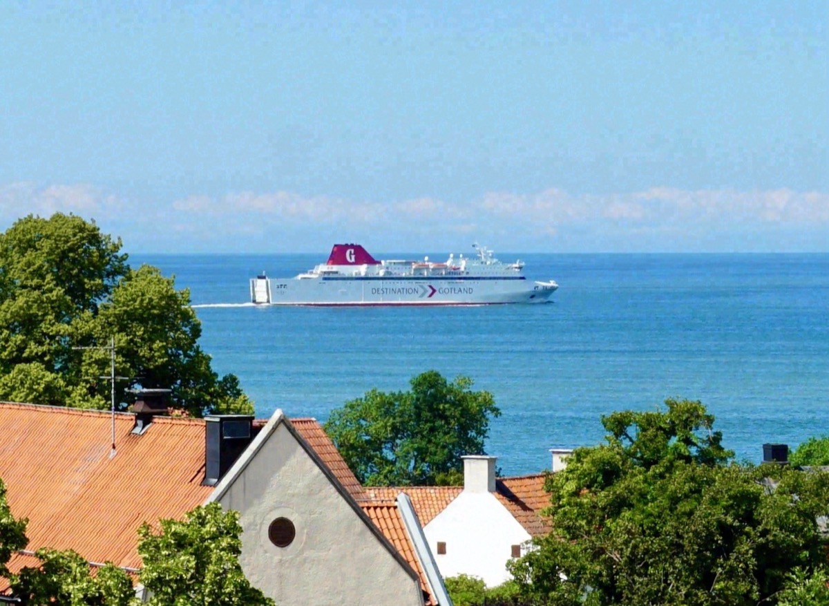 Old town of Visby, capital of Gotland