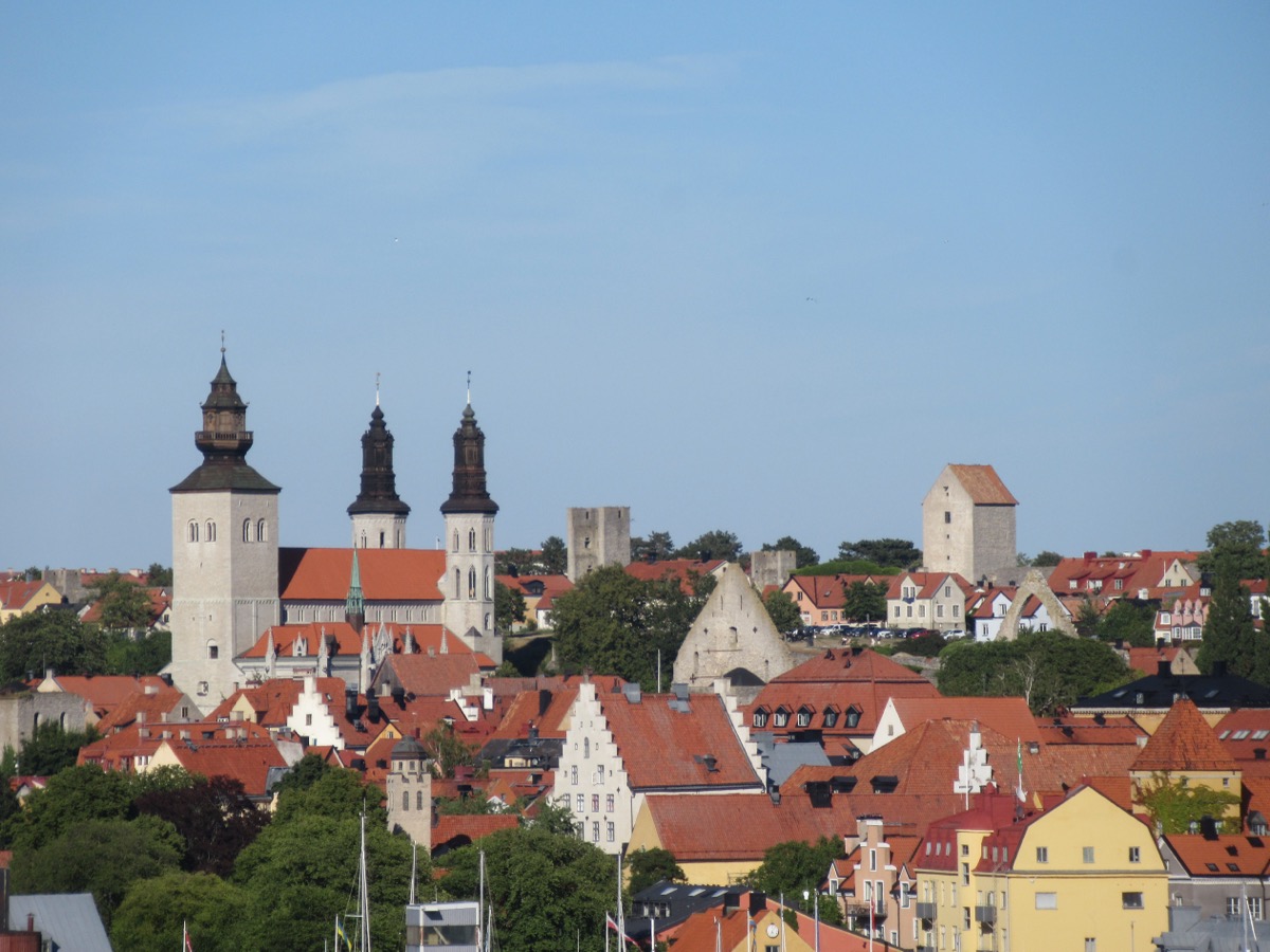 St Mary's Cathedral in Visby, Gotland