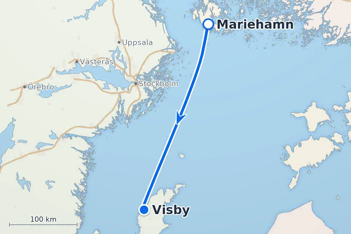 Mariehamn - Visby