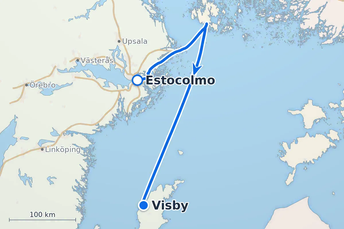 Estocolmo - Visby